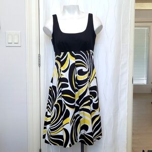 Maggy L. Petite Scoop Neck Fit & Flare Sleeveless Dress